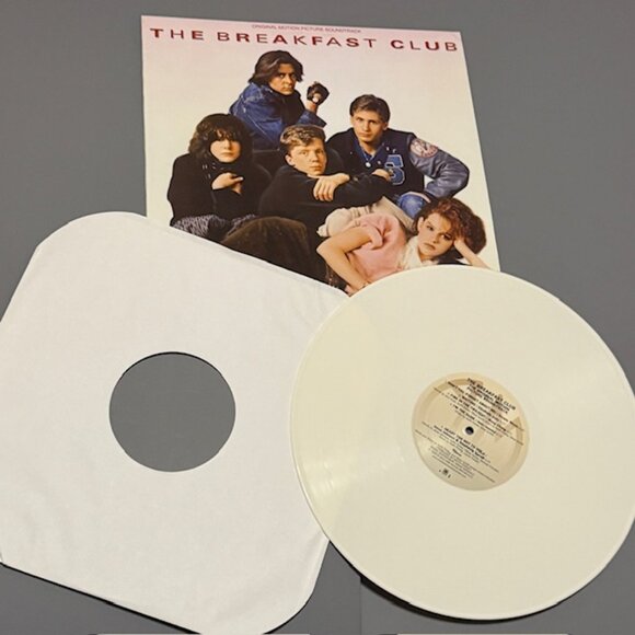 Vintage Soundtrack Breakfast Club 1985 Record Vinyl 33 RPM Album Lp 12" Cover AM - Picture 1 of 4